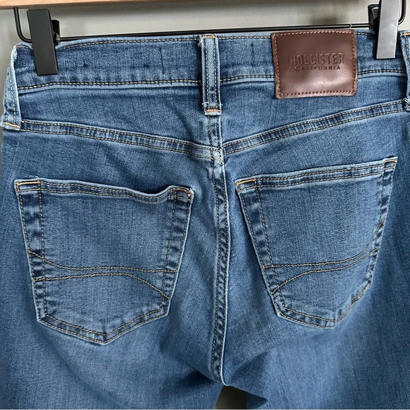 Hollister Mens Advanced Stretch Medium Wash Skinny Jeans. 26/30 - Picture 6 of 7